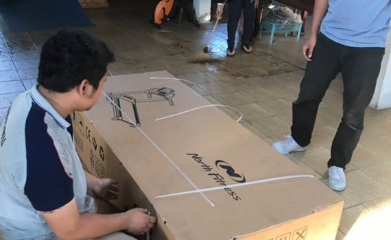 จัดส่งลู่วิ่งไฟฟ้า Innova 919